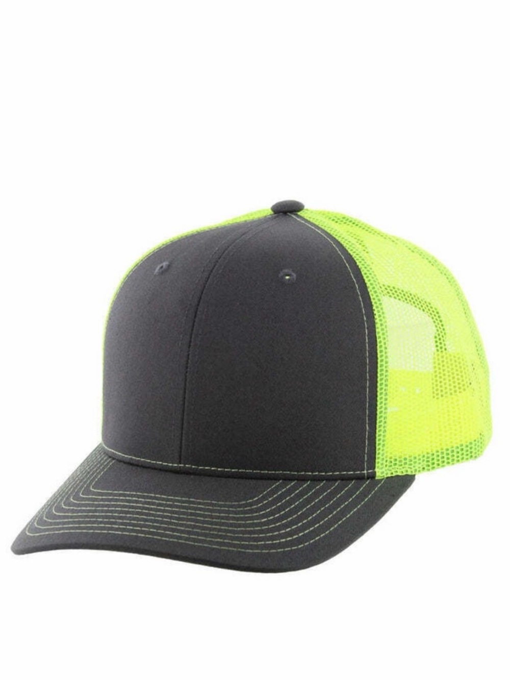 Outdoor Cap Neon Yellow/Charcoal Trucker Hat